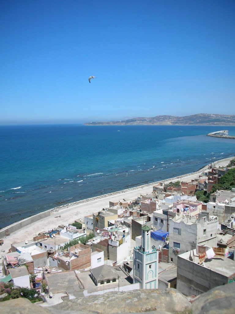 Tanger vue sur la corniche