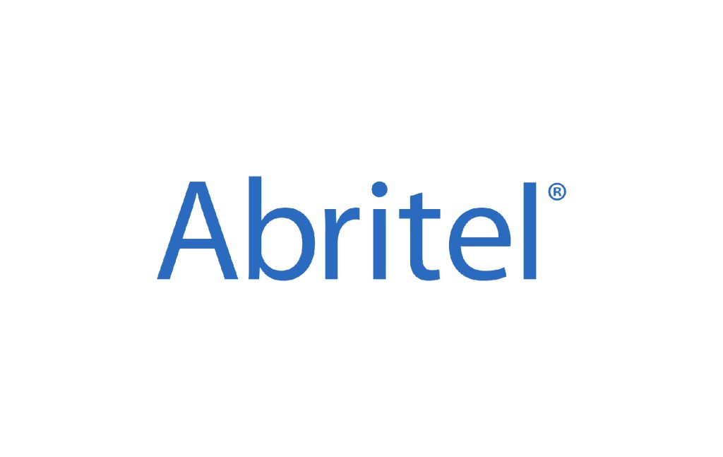 Logo Abritel bleu et blanc