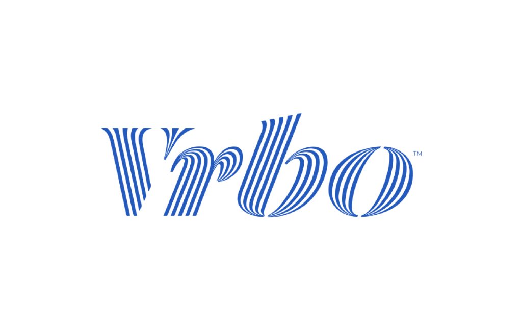Logo VRBO bleu et blanc