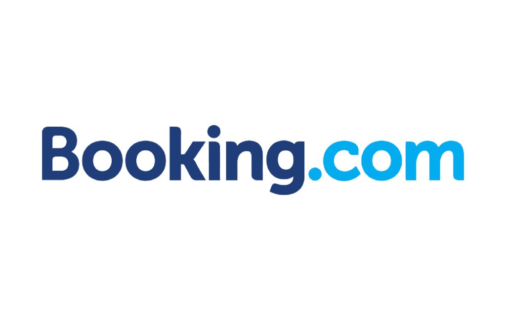 Logo Booking.com bleu, bleu marine et blanc