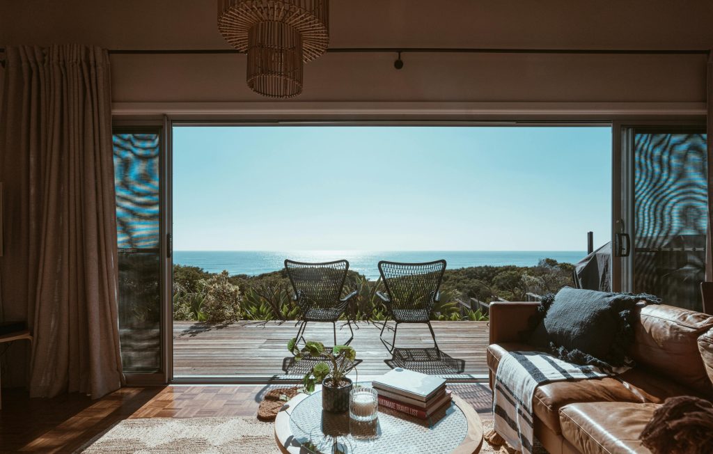 Maison vue sur mer