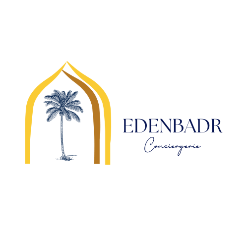palmier porte orientale logo Edenbadr conciergerie